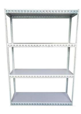 China Thicken Angle Steel Wide Span Storage Racks / 4 Tier Beam Shelf For Hair Dryer for sale