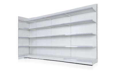 China Blanco gris estantes de exhibición del metal de 5 capas para el supermercado, farmacia en venta