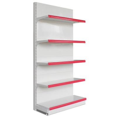 China Steel Supermarket Display Racks Single Side And Double Side For Snacks for sale