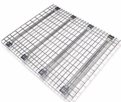 China 600x800 Metal Mesh Decking Galvanized Surface For Box Beam Pallet Racks for sale