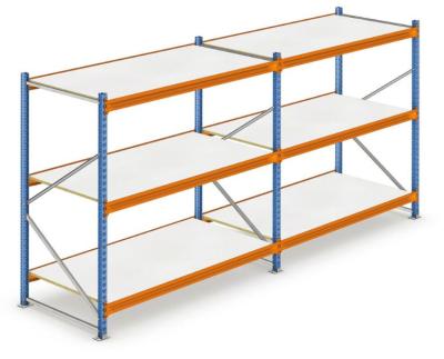 China BSCI Q235 Steel Wide Span Shelving 72x36x18 Inches For Retailer for sale