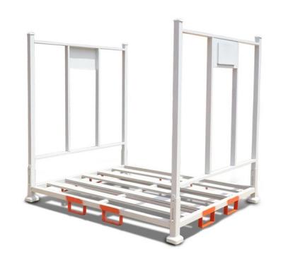 China Powder Coated Steel Stackable Pallet Racks 1200*1200*1100mm For Goods Turnover for sale