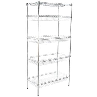 China Standing Stainless Steel Solid Shelving , 180kgs 18x36