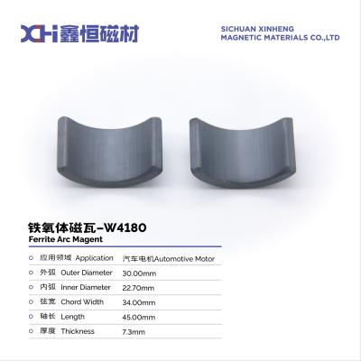 China Sinterterter Ferritmotor Ferritbogenmagnet DC-Motor für den Automobilbereich W4180 zu verkaufen