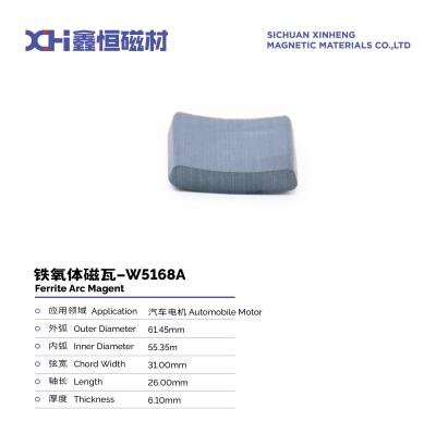 China Ferritos magnéticos permanentes sinterizados anisotrópicos são usados em motores automotivos W5168A à venda