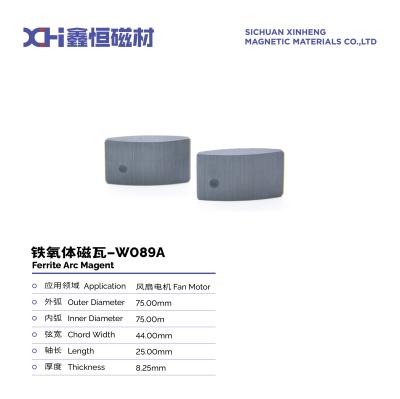 China Moagem totalmente automática de ímã de ferrite permanente de alta qualidade para motores de ventilador W089A à venda