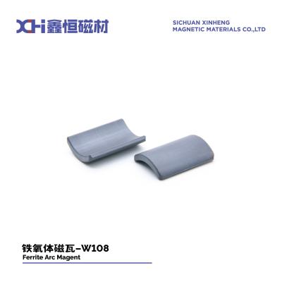 中国 Ferrite Cylinder Magnet Sintered Ferrite Motor Magnets For Automobile Window Motors W108 販売のため