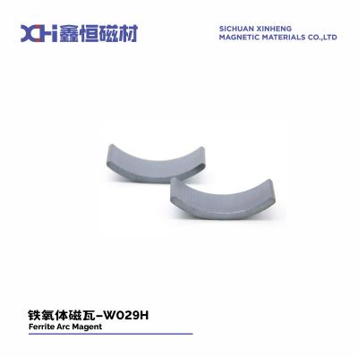 China Magneto de estronio fuerte anisotrópico Magneto permanente de ferrita para motor de motocicleta W029H en venta