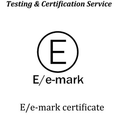 China European E-MARK Certification Approval ECE R10 ECE Vehicles And Vehicle Parts Products for sale
