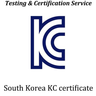 China Korea KC Certification KC Safety KC EMC And RF MEPS South Korea'S Electrical And Electronic Appliances Safety Test à venda
