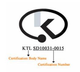 China Korea EK Certification South Korea's mandatory electrical product safety certification system à venda