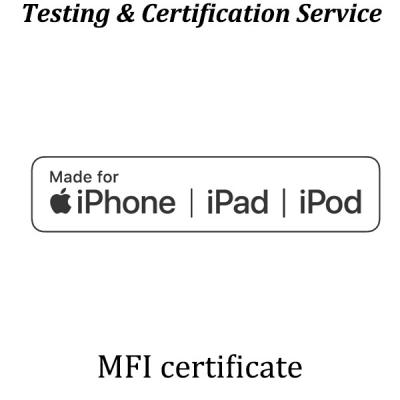 China Apple MFi Certification Apple'S Made For IPhone / IPod / IPad Logo Usage License Granted for sale
