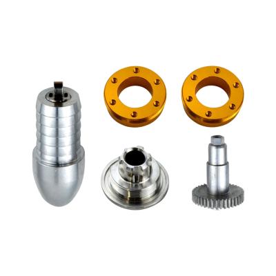China 4 Axis Aluminum Turned Parts Aerospace CNC Machining for sale