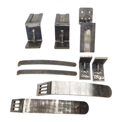 China Partes de soldadura de chapa de metal CNC de precisión Aluminio Titanio en venta