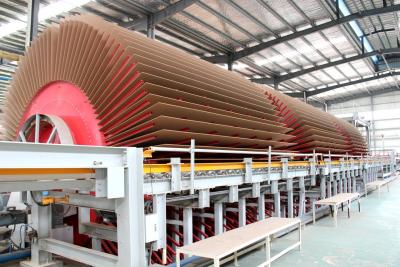 China Dichte-Holzfaserplatten-Fertigungsstraße MDF 100000CBM mittlere zu verkaufen