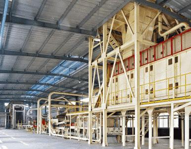China 6 Feet 400 Cbm/day Particle Board Production Line High Productivity Machine for sale