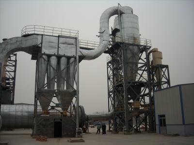 China Efficient Integrated Wood Chips Single / Triple Pass Rotary Drum Dryer for sale