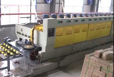 China Automatic Artificial Quartz Stone Slab Production Line , Artificial Marble Making Machine for sale