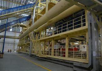 China 300000CBM OSB Sandwich Panel Chipboard Production Line Continuous Press for sale