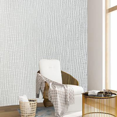 China ASTM E-84 1370mm Fabric Backing Vinyl PVC Wallcovering Sheets for sale