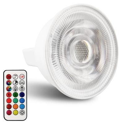 China 3W RGB Low Voltage LED Spotlight With Remote Control 12V Voltage for sale
