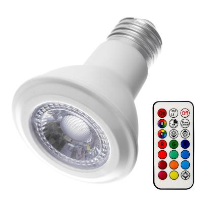 China RGB Replacement LED Spotlight Bulbs 3W PC Material 60° Beam Angle for sale