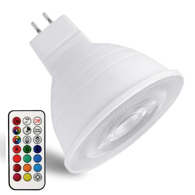 China Home E14 LED Spotlight Bulbs Illuminate RGB+3000K / 6500K Color Temperature for sale