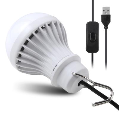 China 7W Bright White LED Light Bulbs 3000k - 6500k With USB Interface for sale