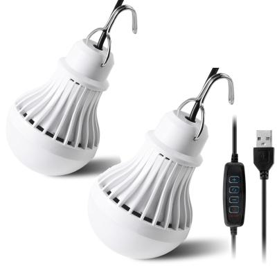 China 5W 7W bombillas LED eficientes en energía bombillas blancas brillantes apagables en venta