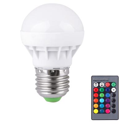 China 12V RGB bombillas LED atenuables Control remoto Eficiente en energía en venta