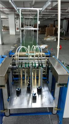 China Stable Paper Gluing Machine , Custom Box Making Machine High Speed for sale