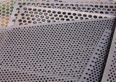 China Punched 904L Stainless Steel Perforated Plate Hole Diameter 1.2mm for sale