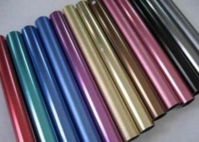 China Diameter 38mm Colored Aluminum Steel Pipe 6063 Antiwear Durable for sale