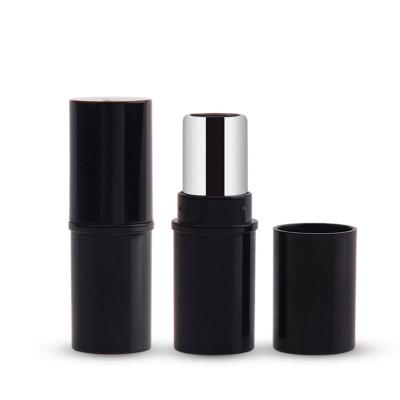 China Black Empty Lipstick Tubes Cosmetic Container For DIY Lip Balm for sale