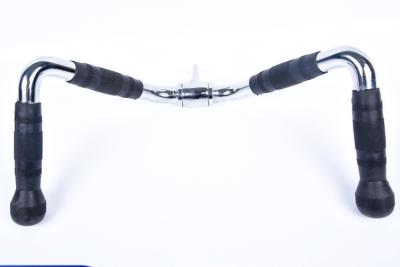 China 90cm ziehen olympische Barbell-Stange Rod Biceps Tricep Handle Bar-Turnhallen-Eignungs-Zusätze zu verkaufen