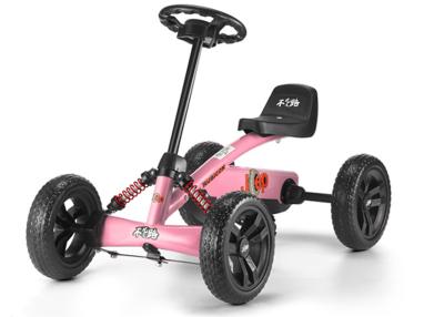 China Custom Kids Outdoor Entertainment Children Four Wheel Electric Pedal Race Car Go Kart for sale