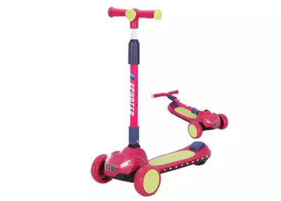 China Children Toys Kids Outdoor Entertainment Light Music Three Wheel Scooter for sale