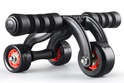 Chine La roue 3 unisexe soulèvent le rouleau abdominal de roue pour la formation de muscle à vendre