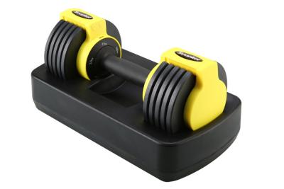 China Workout Strength Training Dumbbell Fitness Accessories 11kgs / 24lb Adjustable for sale