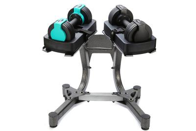 China Home Gym 11kg 24 Lb Adjustable Dumbbell Weight Set For Muscle Exercise for sale