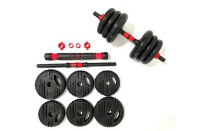 China Fitness Women 40 Kgs Sand Dumbbell Set With Kettlebell Connector for sale