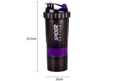 China Copo feito sob encomenda Shaker Bottle de Shaker Cup Personalized Sport Plastic da aptidão do logotipo à venda