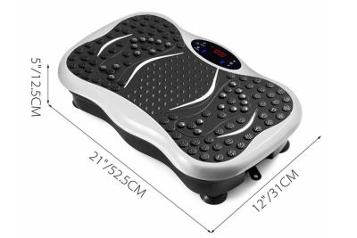 China 180w Body Sculpture Vibration Plate Bluetooth Black Blue Pink Gold for sale