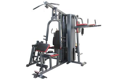 China Oem 6mm Gym Fitness Equipment Five Person Comprehensive Trainer Station à venda