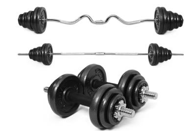 China Oem 55 Kgs Iron Cast Dumbbell Set For Fitness Gym Strength Training for sale