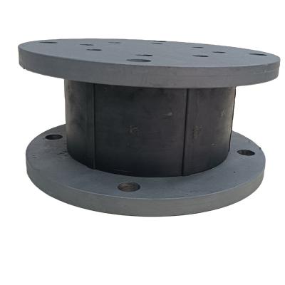 China Natural Rubber Bearing Pad Construction Bridge High Seismic Damping Isolator for sale