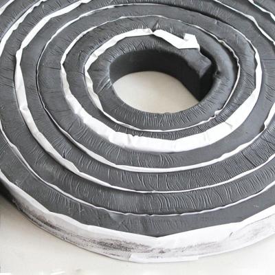 China Black Rubber Water Stop Strip Waterproof Hydrophilic Rubber Band for sale