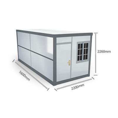 China Quick Assembly Low Cost Prefab Modular Cabins Container House Homes 20ft Times Portable for sale