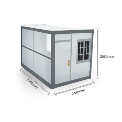 China Fast Container Prefab Homes Low Cost Collapsible Tiny Assembly Cabin House Sale For Philippines for sale