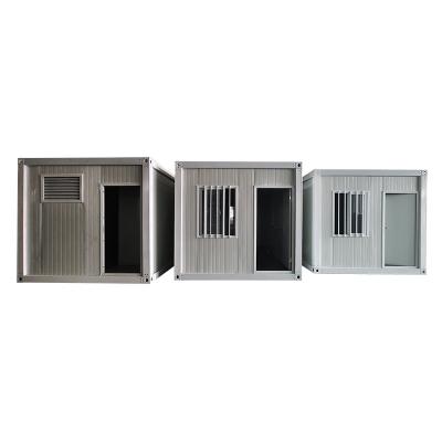 China Cheap Quick Assembly Prefab Modular Portable Flat Pack Homes Foldable Ready Made Garage Storage Container House en venta